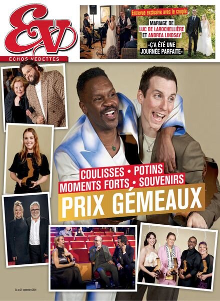 echos Vedettes – 21 Septembre 2024 Cover