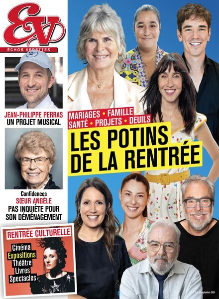 echos Vedettes – 7 Septembre 2024 Cover