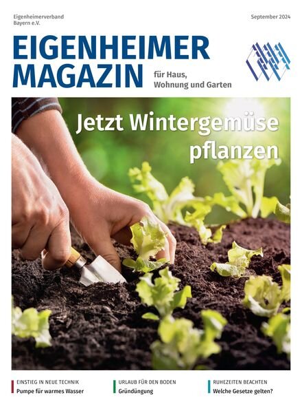 Eigenheimer Magazin – September 2024 Cover