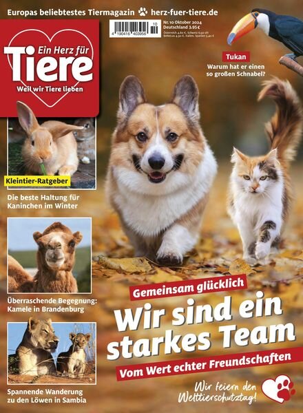 Ein Herz fur Tiere – Oktober 2024 Cover