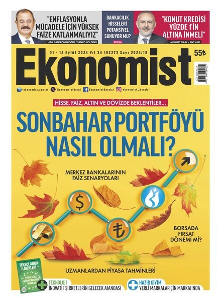 Ekonomist Turkiye – Eylul 2024 Cover