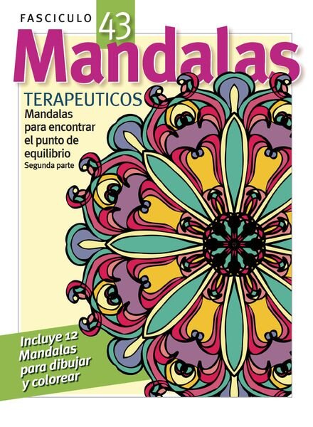 El arte con Mandalas – Fasciculo 9 2024 Cover