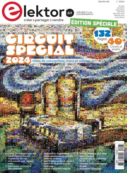 Elektor – Hors-Serie – Aout-Septembre 2024 Cover