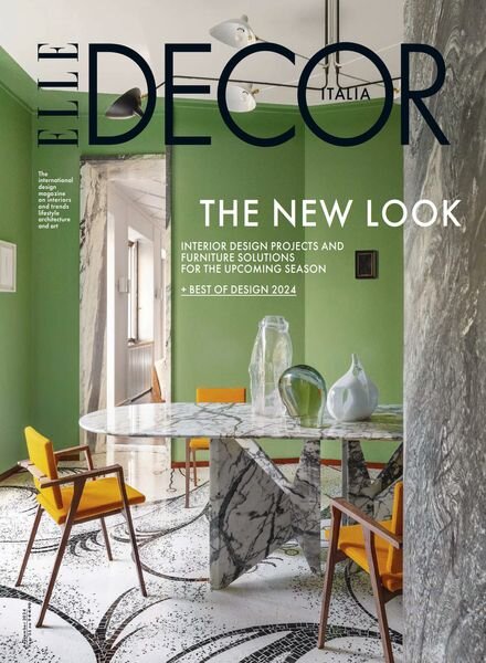 Elle Decor Italia English Edition – September 2024 Cover
