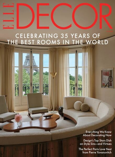 Elle Decor USA – October 2024 Cover