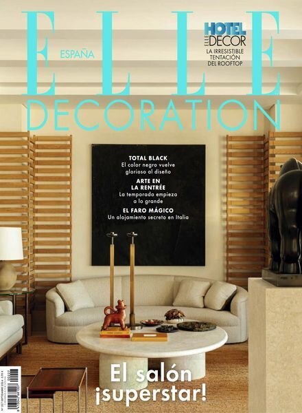 Elle Decoration Espana – Septiembre 2024 Cover