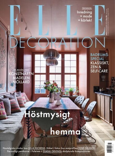 Elle Decoration Sweden – September 2024 Cover