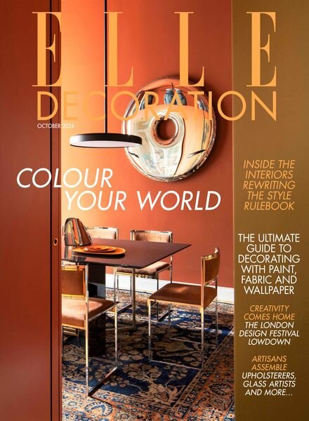 Elle Decoration UK – October 2024 Cover