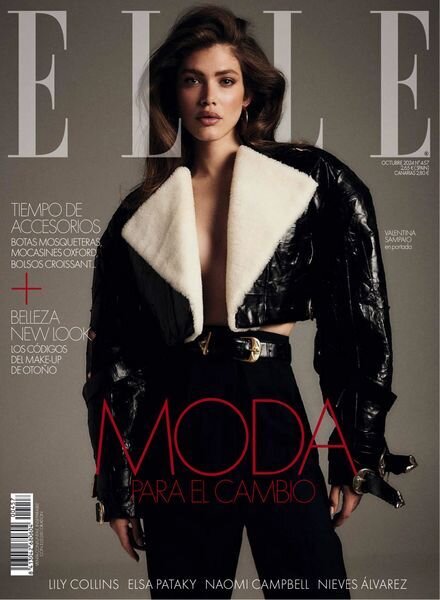 Elle Espana – Octubre 2024 Cover