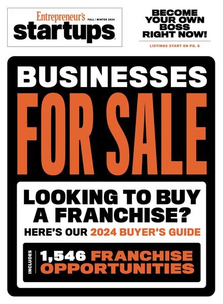Entrepreneur’s Startups – Fall-Winter 2024 Cover