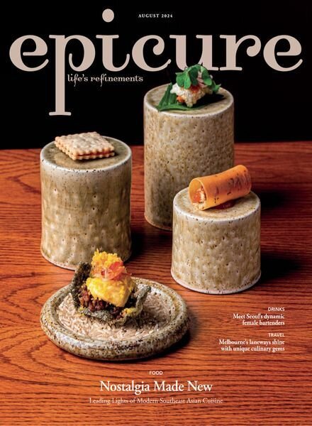 epicure Singapore – August 2024 Cover