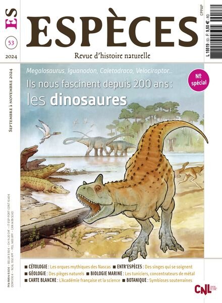 Especes – Septembre-Novembre 2024 Cover