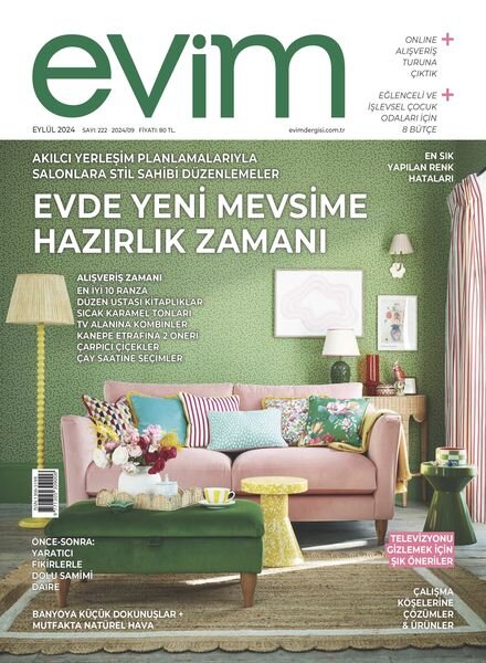 Evim – 1 Eylul 2024 Cover