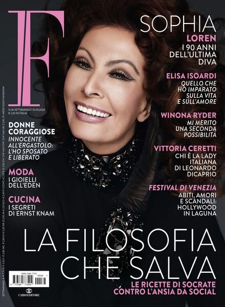 F – 10 Settembre 2024 Cover