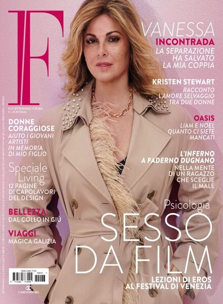 F – 17 Settembre 2024 Cover