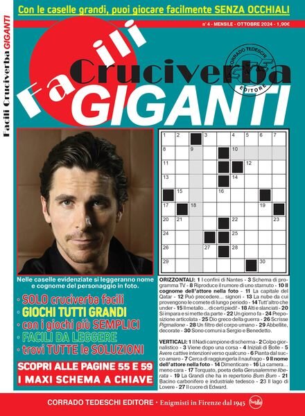 Facili Cruciverba – Ottobre 2024 Cover