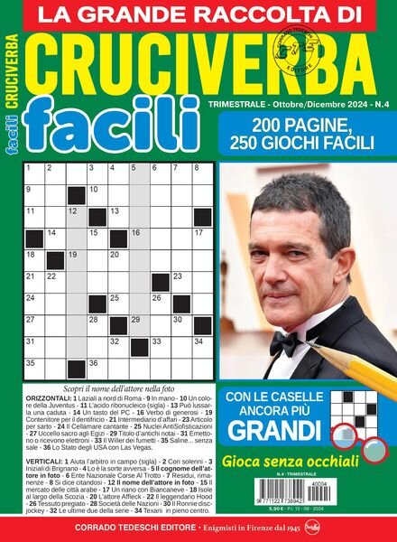 Facili Cruciverba – Ottobre-Dicembre 2024 Cover