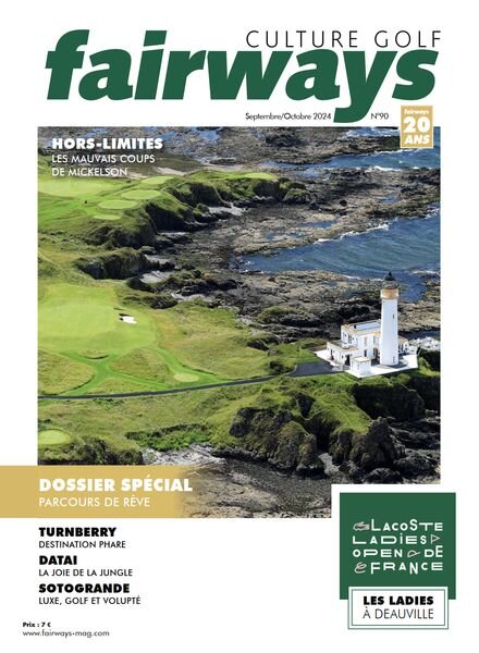 Fairways – Septembre-Octobre 2024 Cover