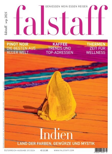 Falstaff Magazin Osterreich – September 2024 Cover
