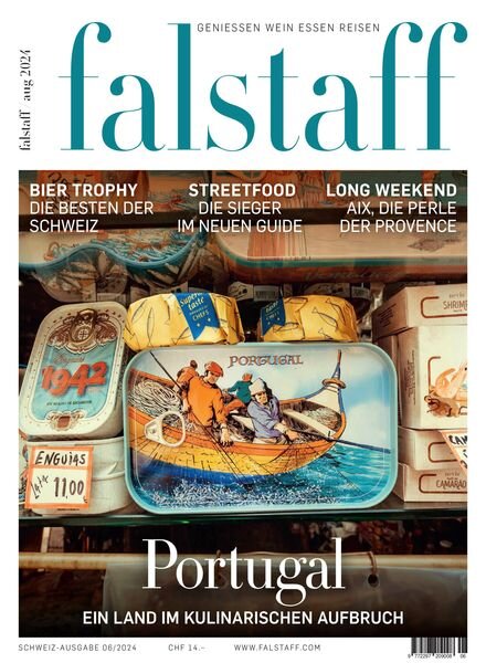 Falstaff Magazin Schweiz – August 2024 Cover