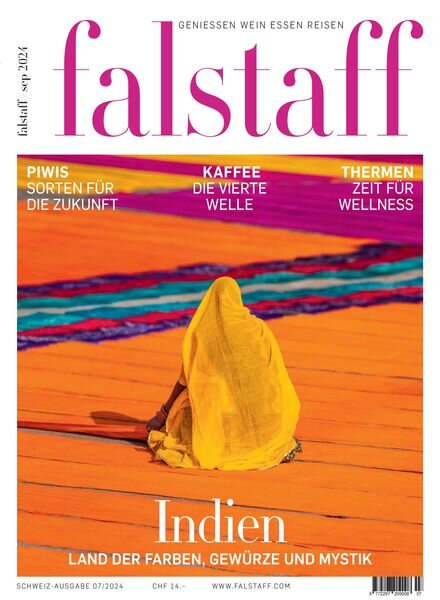 Falstaff Magazin Schweiz – September 2024 Cover