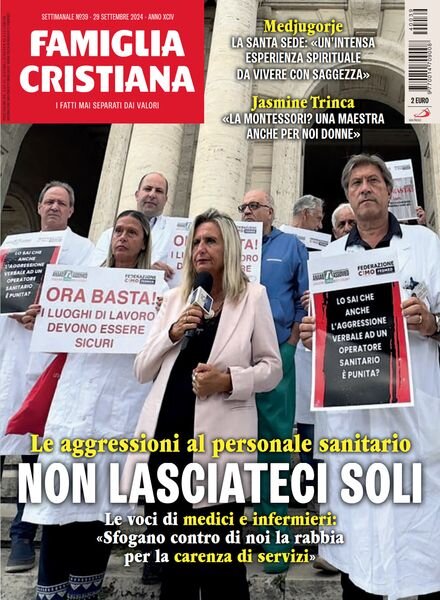 Famiglia Cristiana – 29 Settembre 2024 Cover
