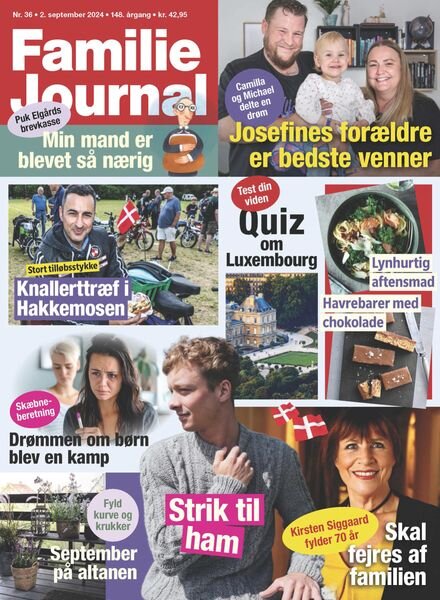 Familie Journal – 2 September 2024 Cover