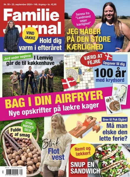 Familie Journal – 23 September 2024 Cover