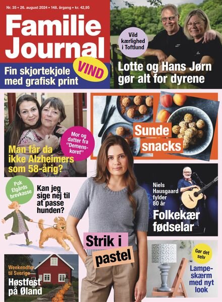 Familie Journal – 26 August 2024 Cover
