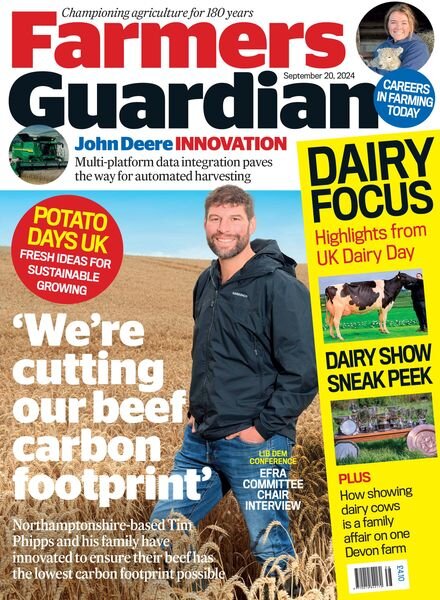 Farmers Guardian – 20 September 2024 Cover
