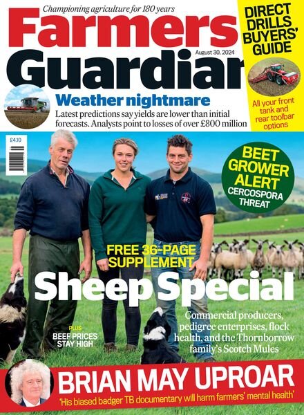 Farmers Guardian – 30 August 2024 Cover