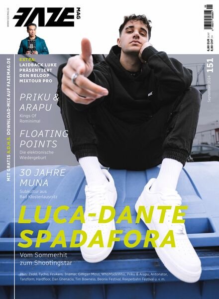 FAZE Magazin – September 2024 Cover