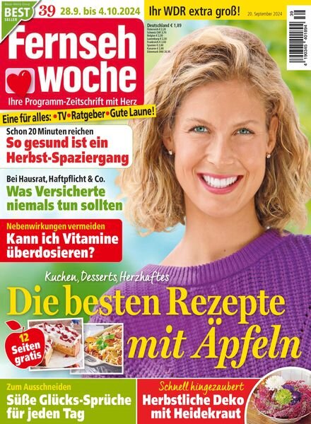 Fernsehwoche – 20 September 2024 Cover