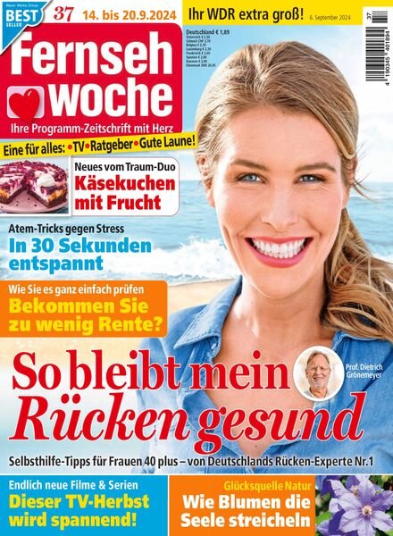 Fernsehwoche – 6 September 2024 Cover