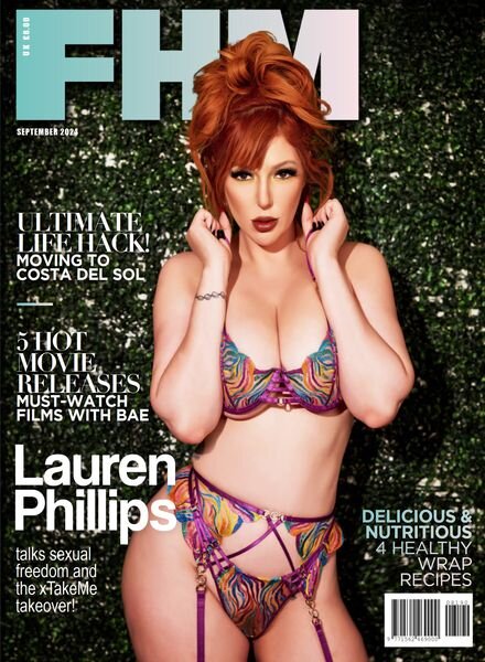 FHM UK – September 2024 Cover