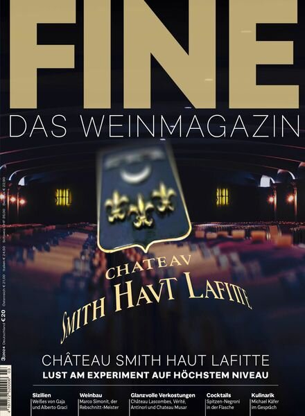 Fine Das Weinmagazin – September 2024 Cover