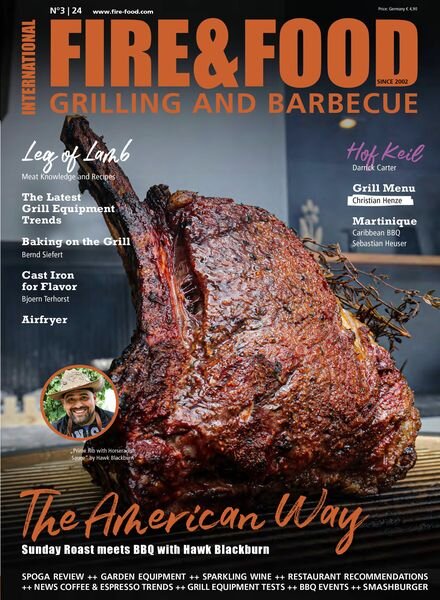 Fire & Food English Edition – Issue 3 2024 Cover