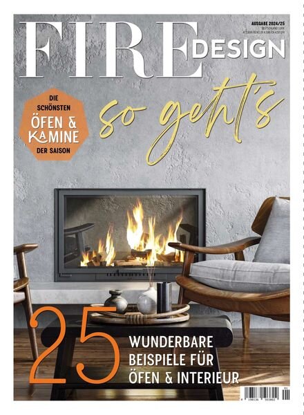 Fire Design – Ausgabe 2024-2025 Cover