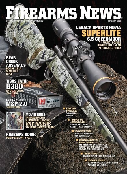 Firearms News – October 2024 Cover
