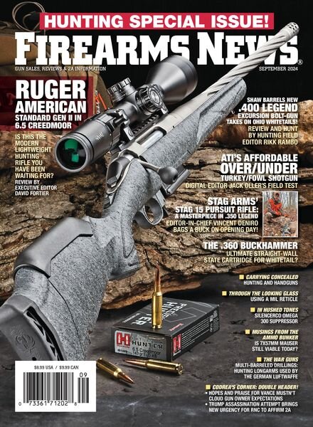 Firearms News – September 2024 Cover