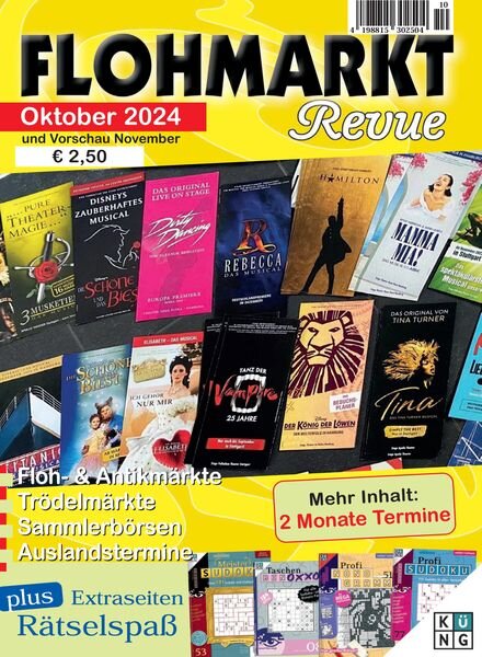 Flohmarkt Revue – Oktober 2024 Cover