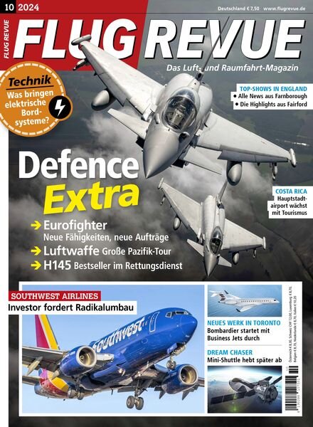 Flug Revue – Oktober 2024 Cover