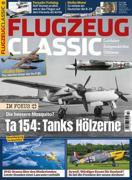 Flugzeug Classic – Oktober 2024 Cover