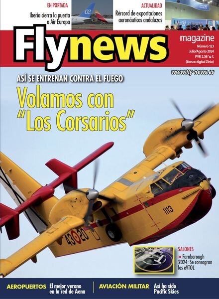 Fly News Magazine – Julio-Agosto 2024 Cover