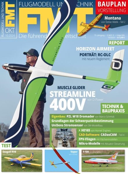 FMT Flugmodell und Technik – Oktober 2024 Cover