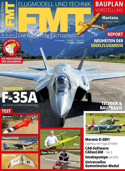 FMT Flugmodell und Technik – September 2024 Cover