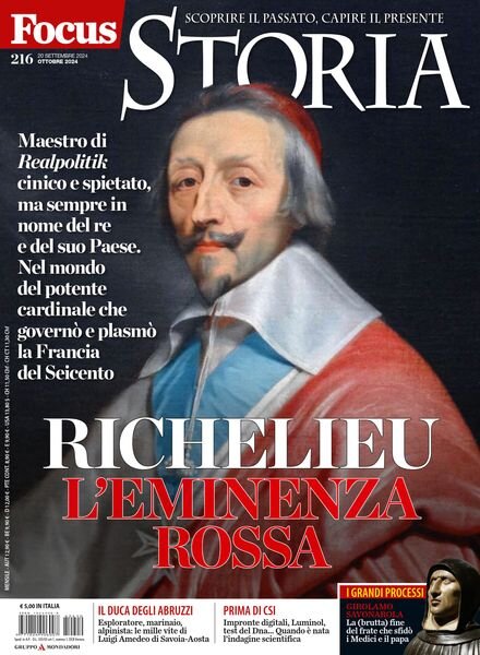 Focus Storia – Ottobre 2024 Cover