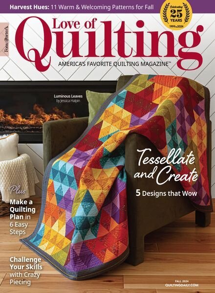 Fons & Porter’s Love of Quilting – Fall 2024 Cover