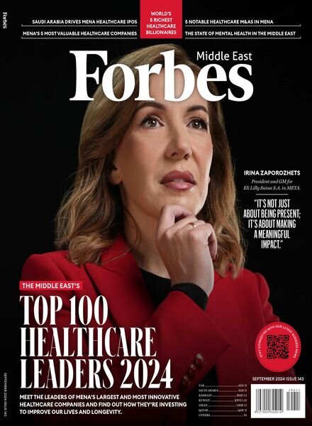 Forbes Middle East English Edition – September 2024 Cover