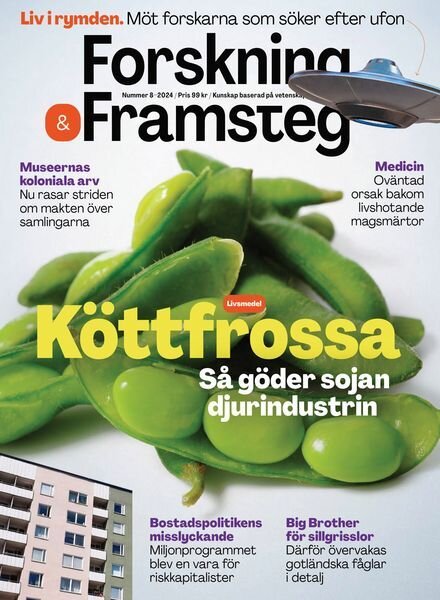Forskning & Framsteg – September 2024 Cover